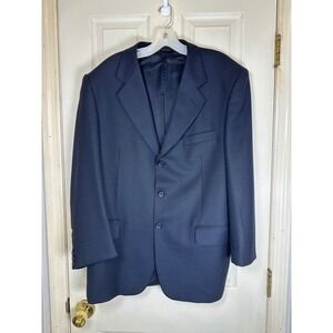 Giorgio Valentino Blazer Super 100 Wool Sport Coat‎ Business Career Size 50